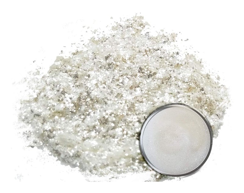 Eye Candy Pigments Premium White Mica Powder - Frost White (50gr) - for Epoxy, Resin, Soap, Paint, Woodworking, Acrylic Pouring, Bath Bombs, Fishing Lures - DIY Arts and Crafts Additive - Image 5